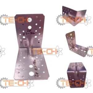 KPW12 1szt kątownik wzmocniony ciesielski 125x125x90x2mm - obrazek 3