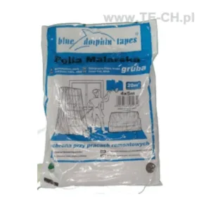 Folia malarska gruba BLUE DOLPHIN 4x5m 1szt
