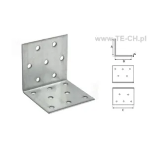 Kątownik ciesielski KP6 50x50x40x2mm