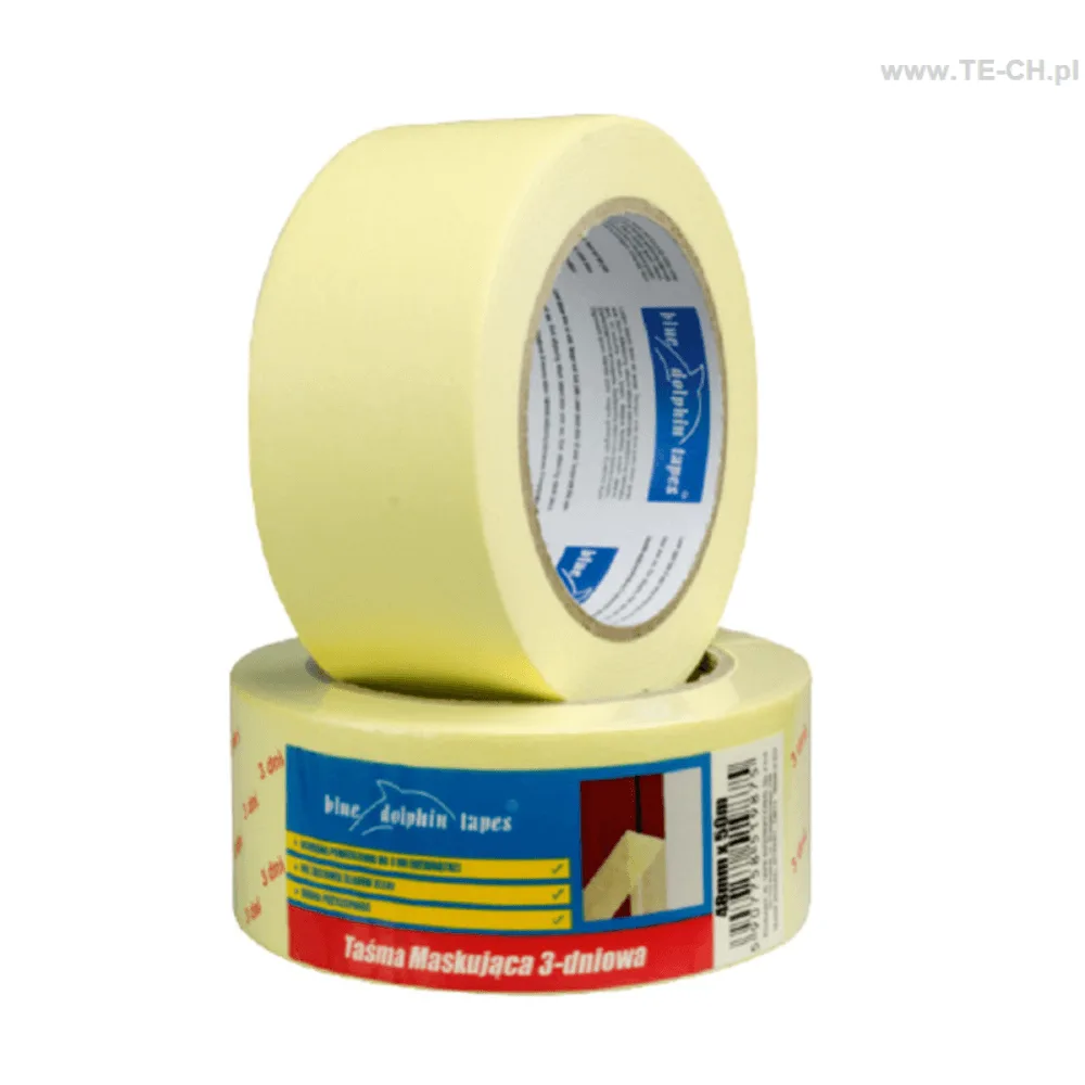 Taśma ochronna maskująca 3 dniowa 30mm/50m