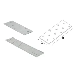 Płytka perforowana płaskownik 40x120mm PP 3 - obrazek 3