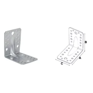 Kątownik z przetłoczeniem 125x125x90x2,5 TZKP6 - obrazek 4