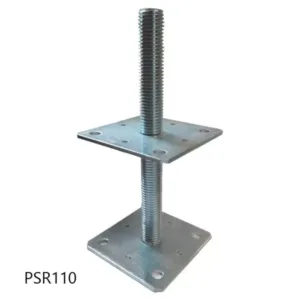 Podstawa słupa z gwintem 110x110x250x4,0 / M24 TZPSR110 - obrazek 3