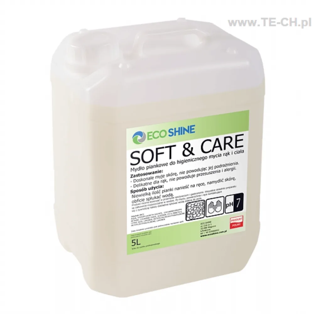 SOFT & CARE 5L delikatne mydło piankowe o PH neut.