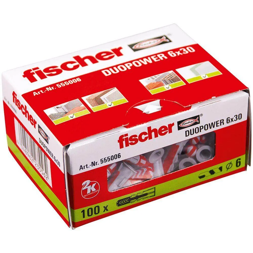 100x koszulka FISHER DUOPOWER 6X30 mocowanie uniwersalne 555006