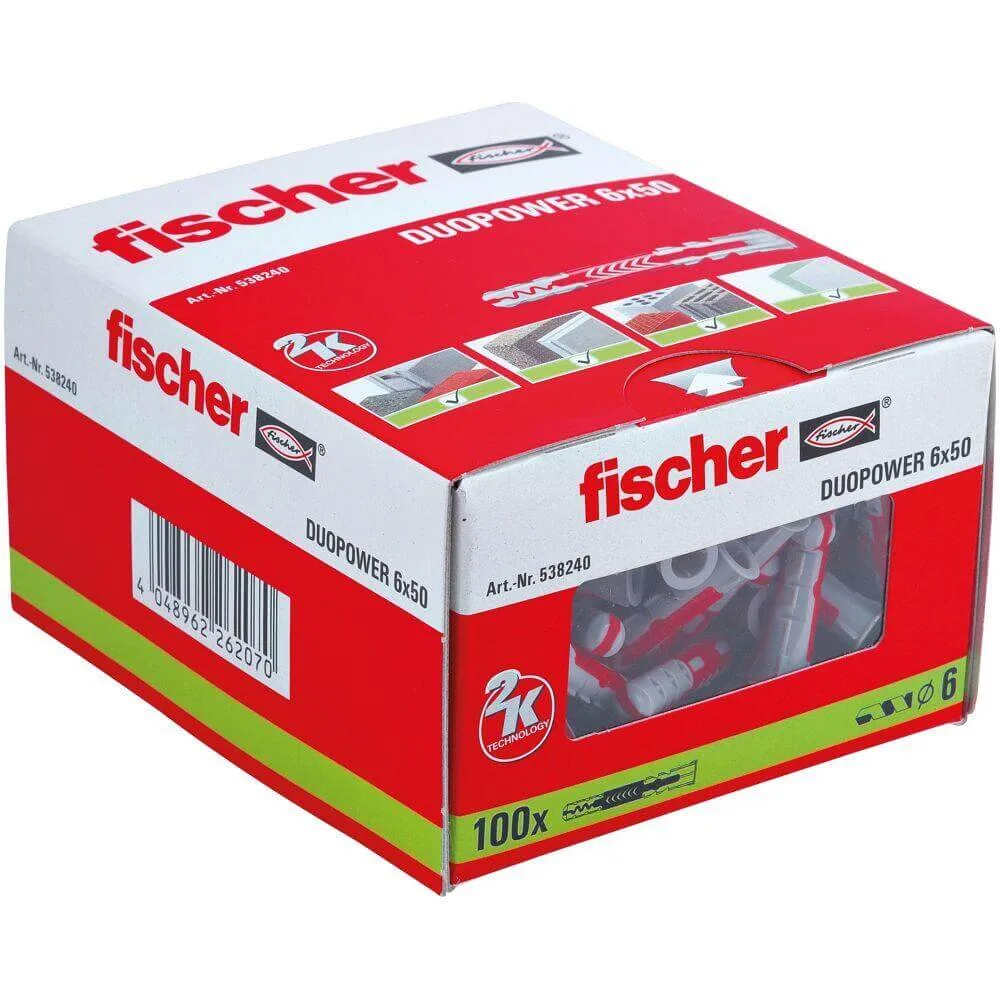 100x koszulka FISHER DUOPOWER 6X50 mocowanie uniwersalne (wersja długa) 538240