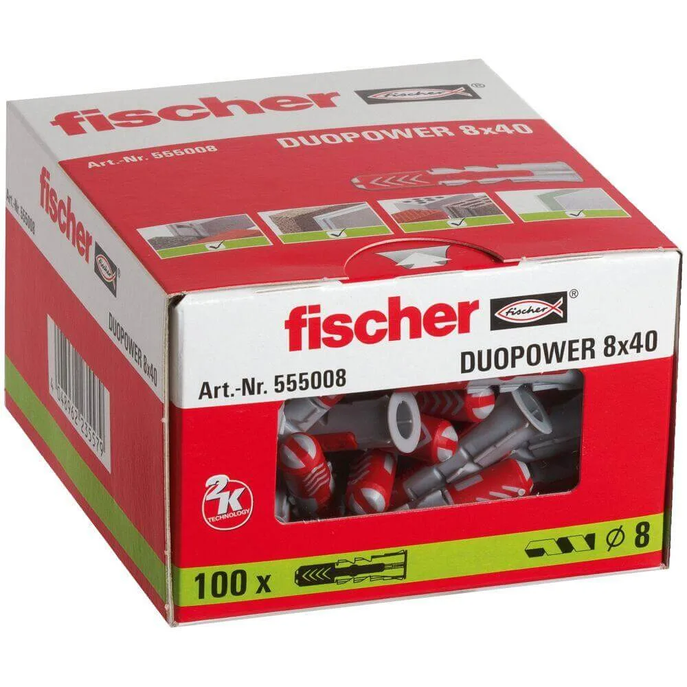 100x koszulka FISHER DUOPOWER 8X40 mocowanie uniwersalne 555008