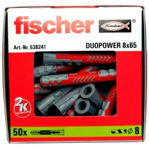 50x koszulka FISHER DUOPOWER 8X65 mocowanie uniwersalne (wersja długa) 538241 - obrazek 2