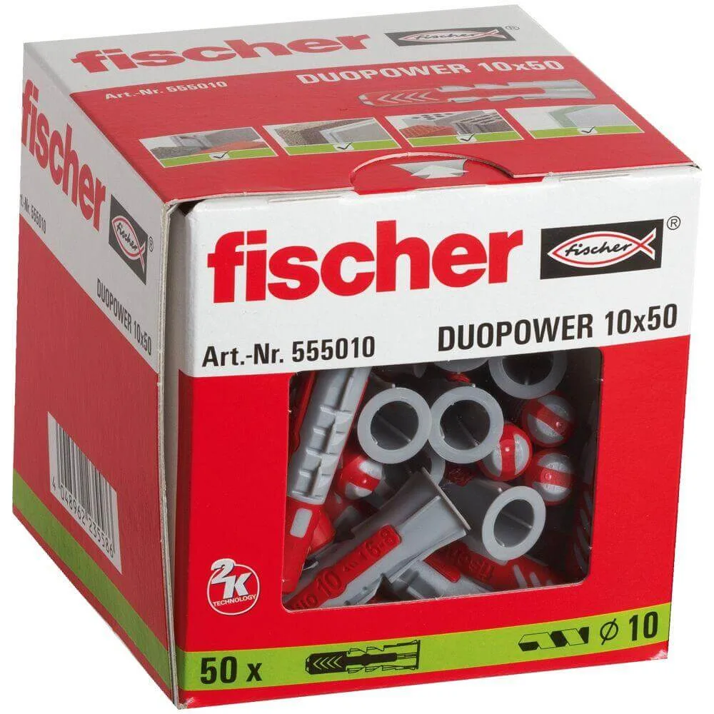 50x koszulka FISHER DUOPOWER 10X50 mocowanie uniwersalne 555010