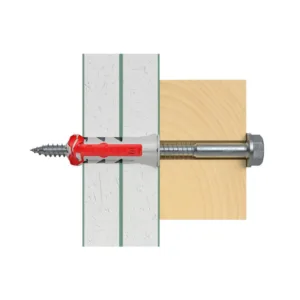 25x kołek FISHER DUOPOWER 10X50 S mocowanie uniwersalne z wkrętem 555110 - obrazek 4