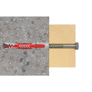 10x kołek FISHER DUOPOWER 10X80 S mocowanie uniwersalne z wkrętem (wersja długa) 538247 - obrazek 4