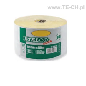 Papier ścierny rolka 115mm/50m G120 STALCO PREMIUM
