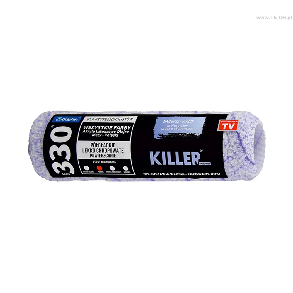 Wałek KILLER seria 330 BLUE DOLPHIN 245/9mm