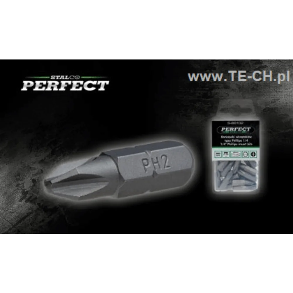 KOŃCÓWKA PH2x25 bit PERFECT