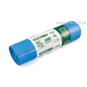 WORKI NA ŚMIECI 240L LDPE rolka 10szt STALCO