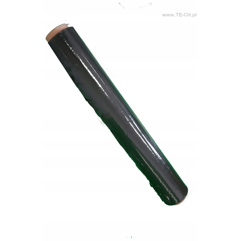 Folia stretch czarna BLUE DOLPHIN 500 mm x 1 kg