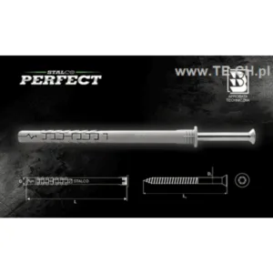 Kołek rozporowy STOŻEK/TORX TXS 10x200 25szt - obrazek 2