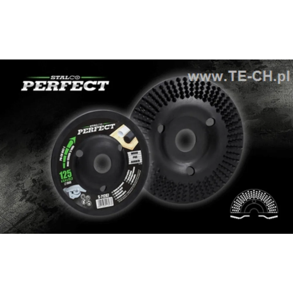 Tarnik skośny do szlifierki 125mm STALCO PowerMax PVC guma