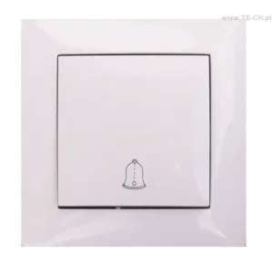 Włącznik przycisk dzwonek WESA LC-06 p/t biały