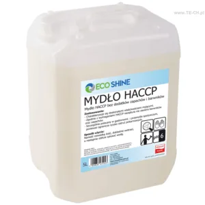 MYDŁO W PŁYNIE HACCP 5L ECO SHINE ŁAGODNE DLA RĄK