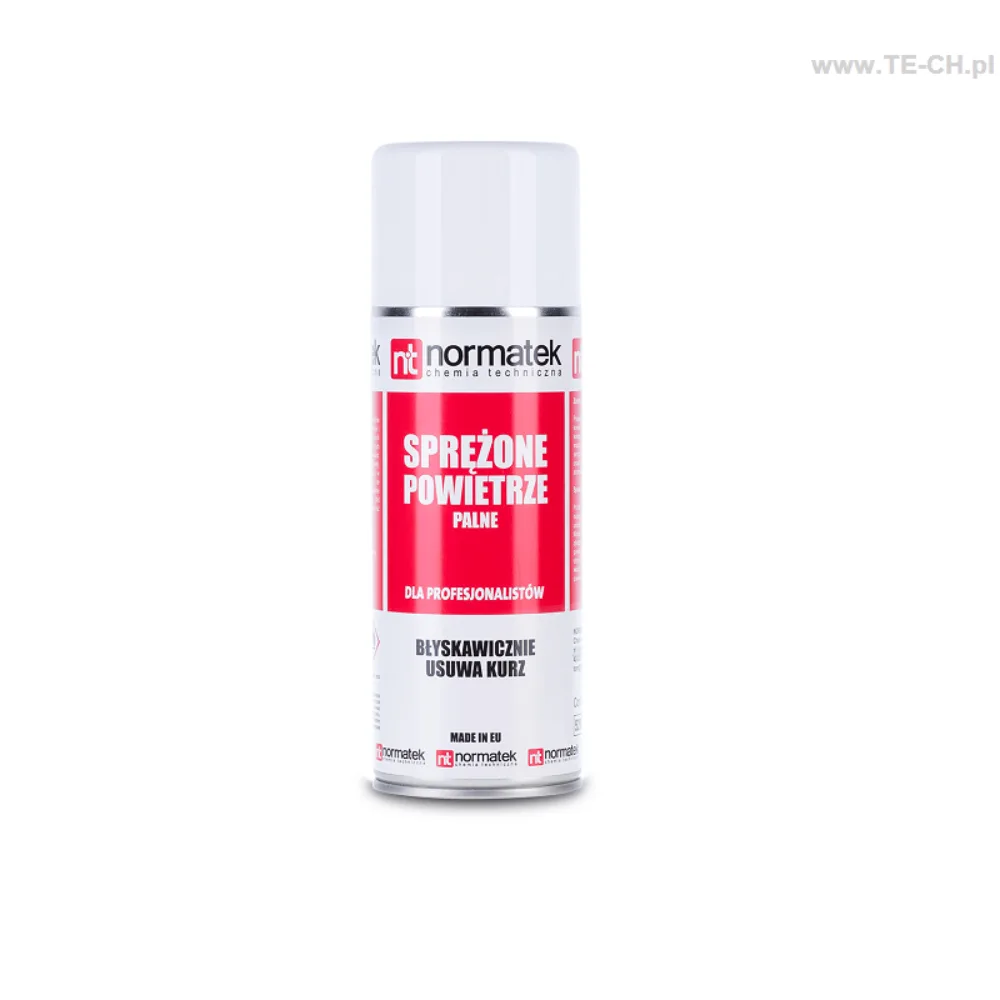 SPRĘŻONE POWIETRZE do przedmuchiwania 400 ML NORMATEK