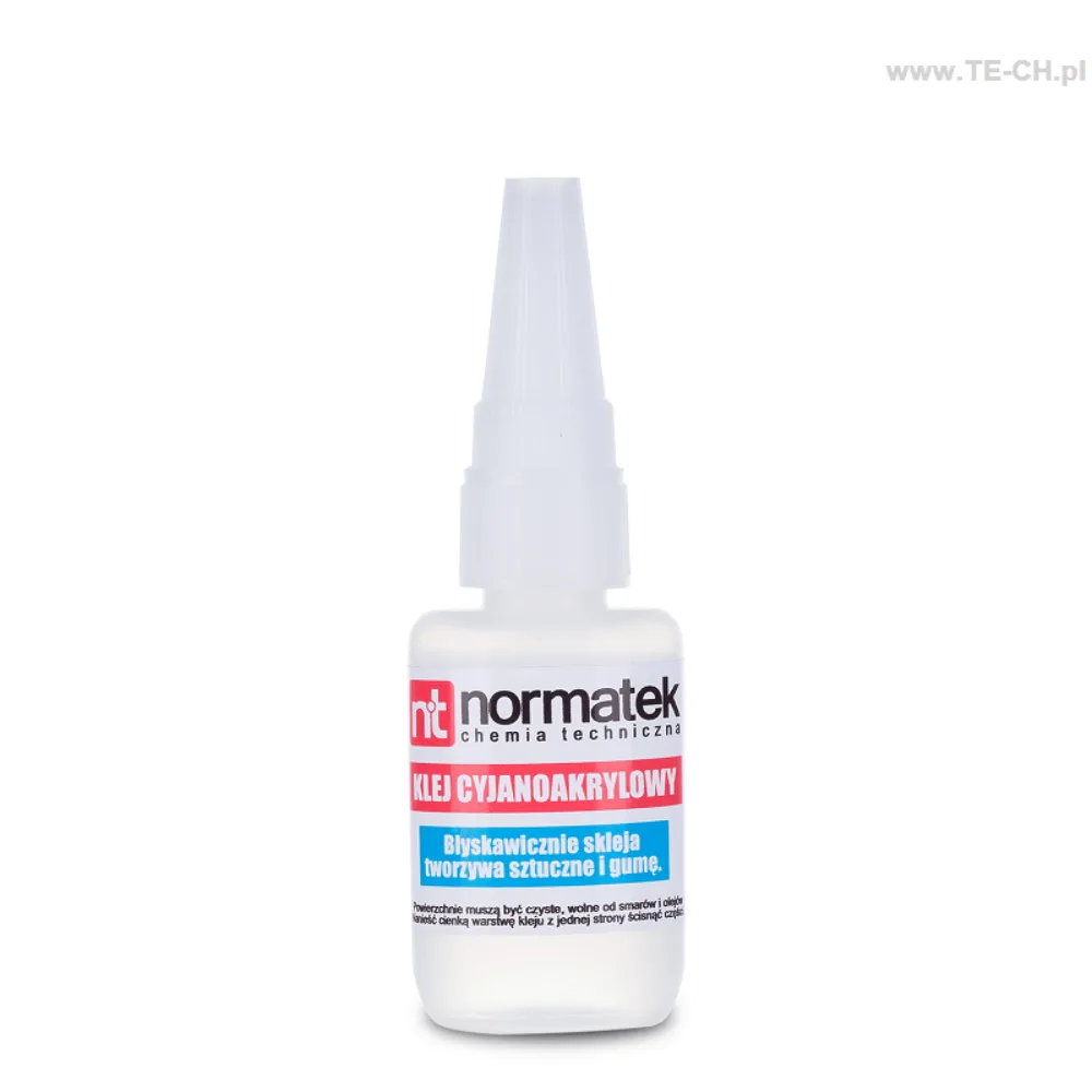KLEJ CYJANOAKRYLOWY 20 G NT202 NORMATEK