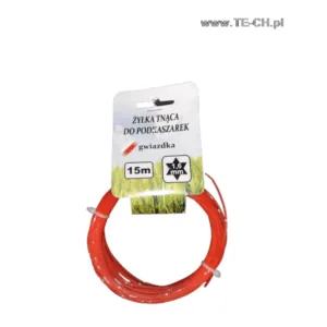 Żyłka do podkaszarki kosy gwiazdka 1,6mm/15m