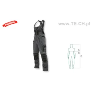 SPODNIE ROBOCZE OGRODNICZKI XXXL 60 PREMIUM MOCNE