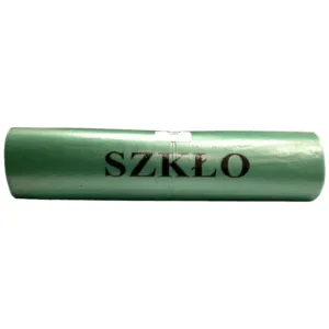 WORKI NA ŚMIECI ZIELONY szkło segregacja 120l 10sz