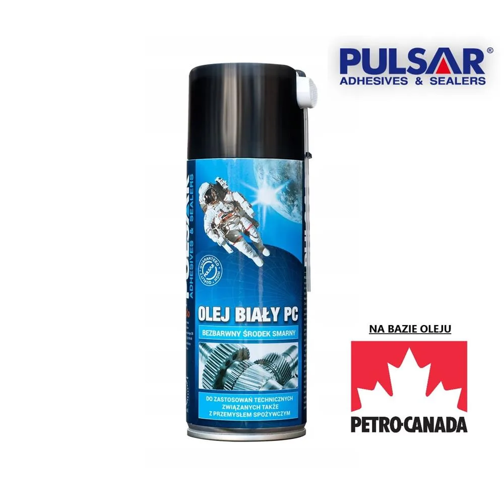 Olej do przemysłu spożywczego White Oil z NSF 400ml