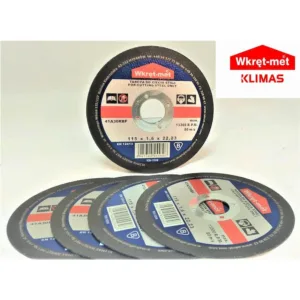 Tarcza do cięcia stali TCS 115x1,6 10szt KLIMAS