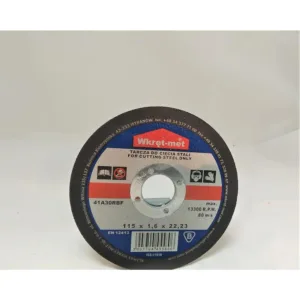 Tarcza do cięcia stali TCS 115x1,6 KLIMAS