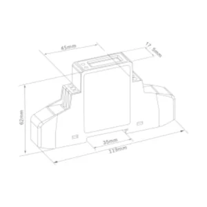SDM-120D Licznik energii elektr. 1-Faz. 230V 45A - obrazek 2