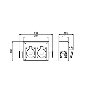 Zestaw VZ-19 2x16/5 2x250V - obrazek 2