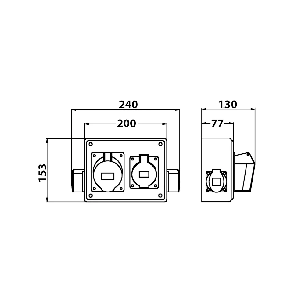 Zestaw VZ-19 32/5 16/5 2x250V
