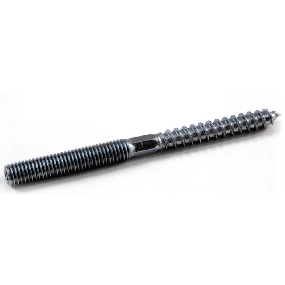Śruba dwugwintowa wkręt 8x120mm ocynk TX25 1szt
