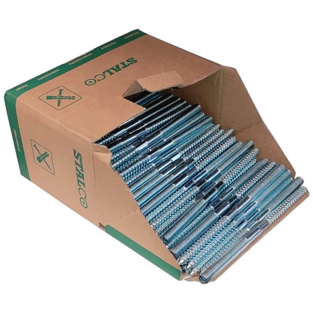 Śruba dwugwintowa wkręt 8x120mm ocynk TX25 1szt