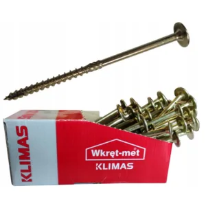 Wkręty ciesielskie WKCP łeb talerzowy TORX 6x140 50szt - obrazek 3