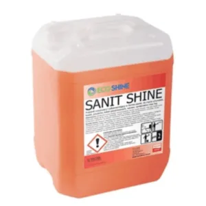 SANIT SHINE pianka do mycia i odkamieniania 1L - obrazek 3