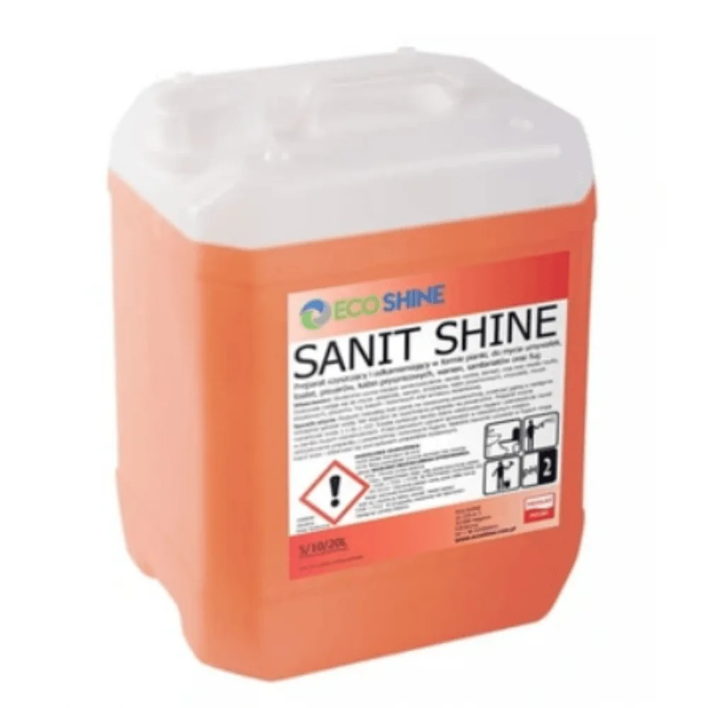 SANIT SHINE pianka do mycia i odkamieniania 1L