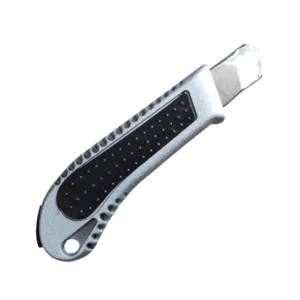 ALUMINIOWY NÓŻ DO TAPET METALOWY z łamanym ostrzem 18mm 6szt - obrazek 5