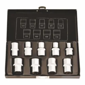 Zestaw 9 nasad 1/2" TORX 9 wewnętrzne