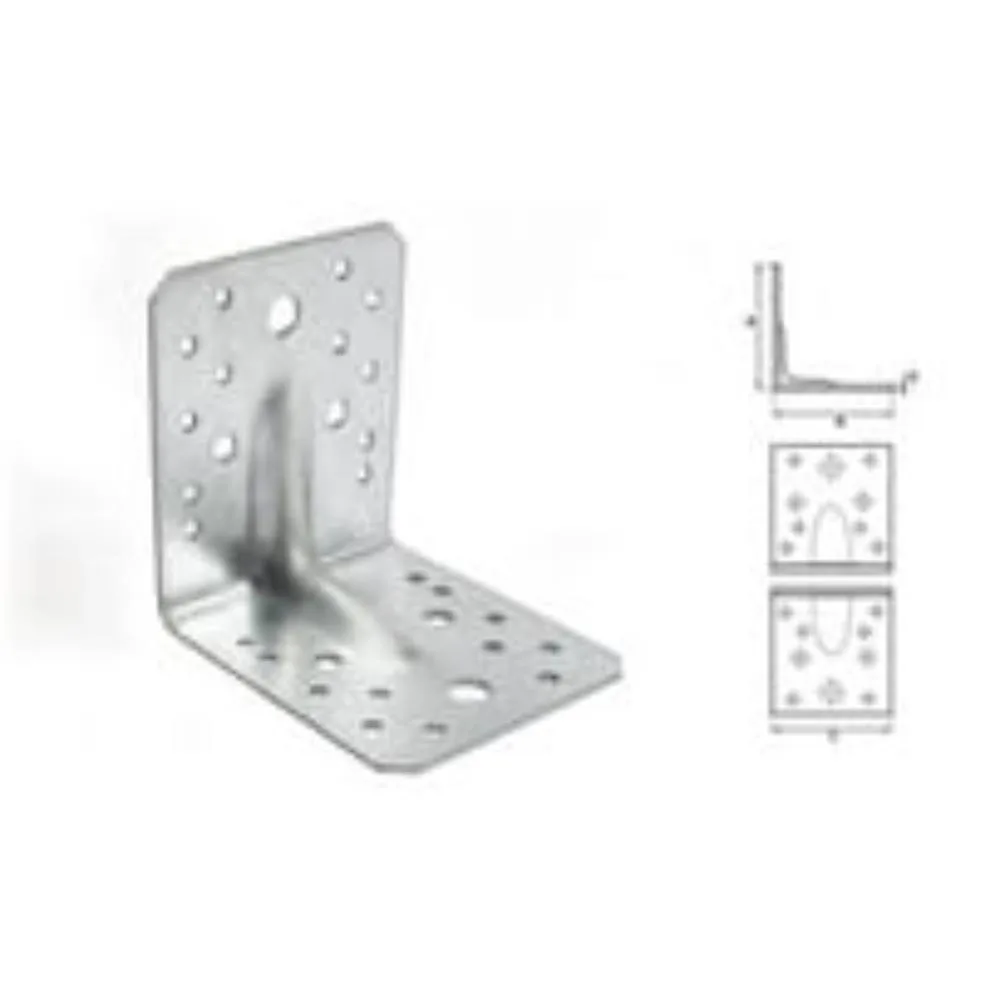 KPW12 1szt kątownik wzmocniony ciesielski 125x125x90x2mm