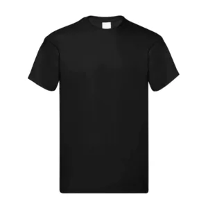 Koszulka bawełniana T-SHIRT CZARNY BONO S