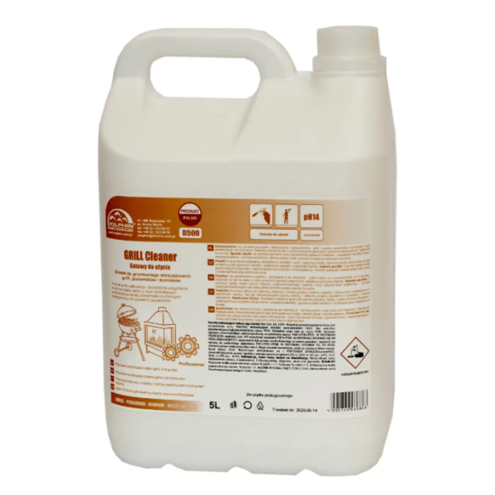 Płyn do mycia grilla piekarnika kominka 750ml GRILL CLEANER