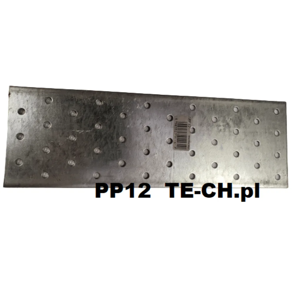Płytka perforowana łącznik płaski PP12 80x240x2 mm