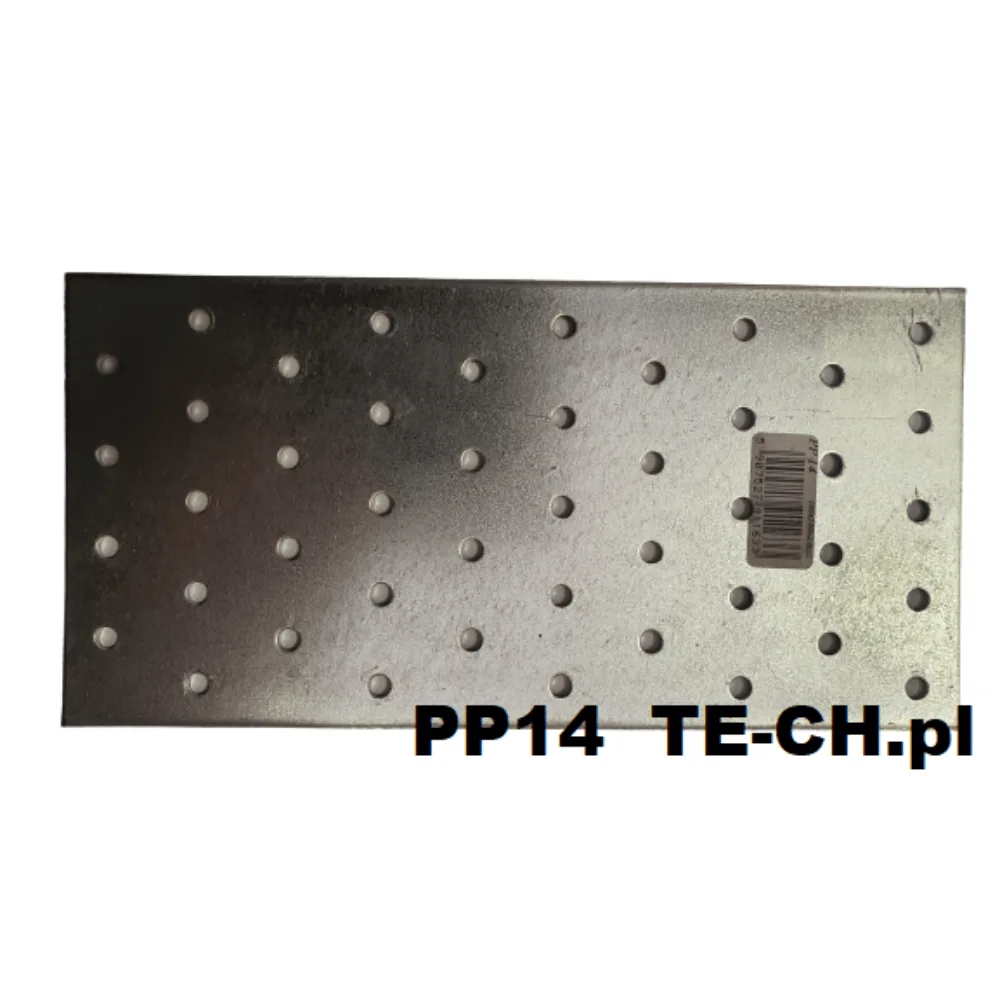 Płytka perforowana łącznik płaski PP14 100x200x2 mm