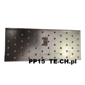 Płytka perforowana łącznik płaski PP15 100x240x2 mm