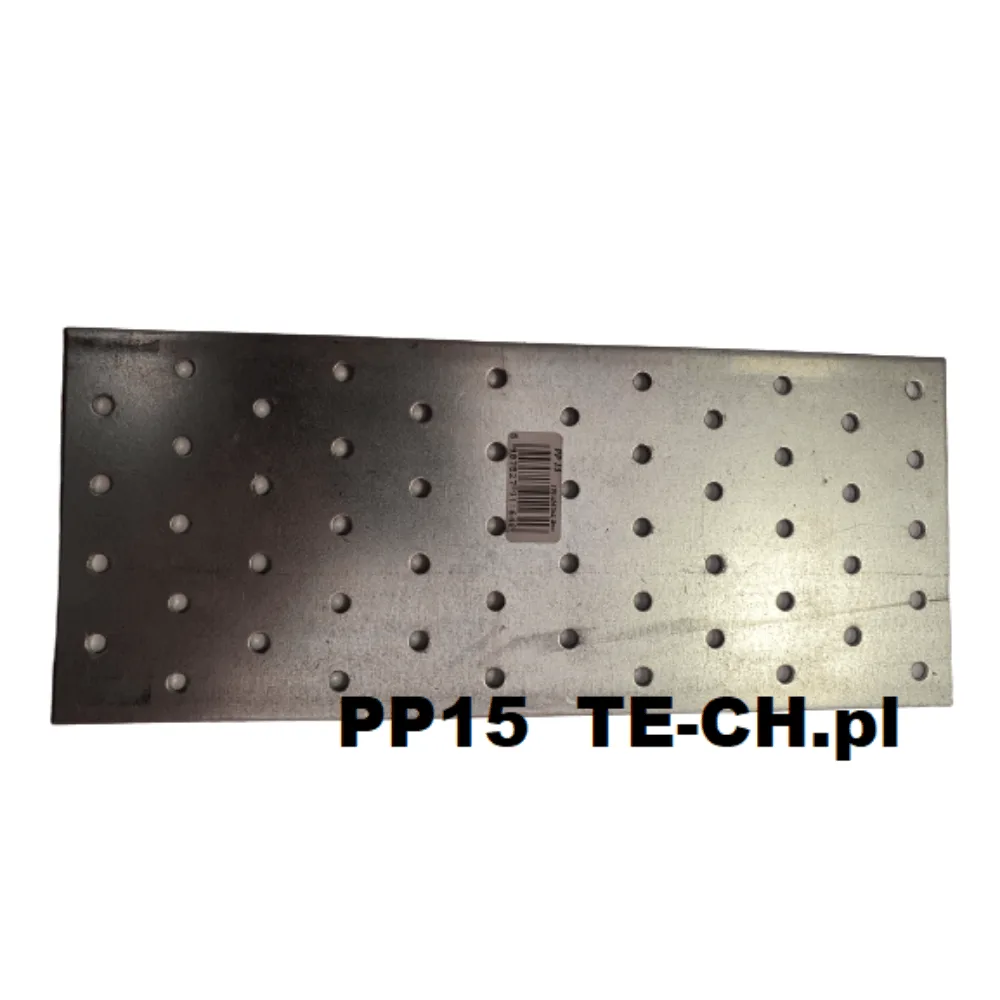 Płytka perforowana łącznik płaski PP15 100x240x2 mm