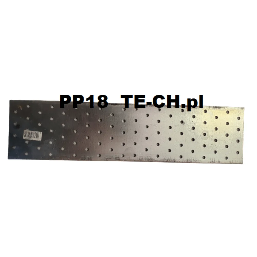 Płytka perforowana łącznik płaski PP18 100x400x2 mm